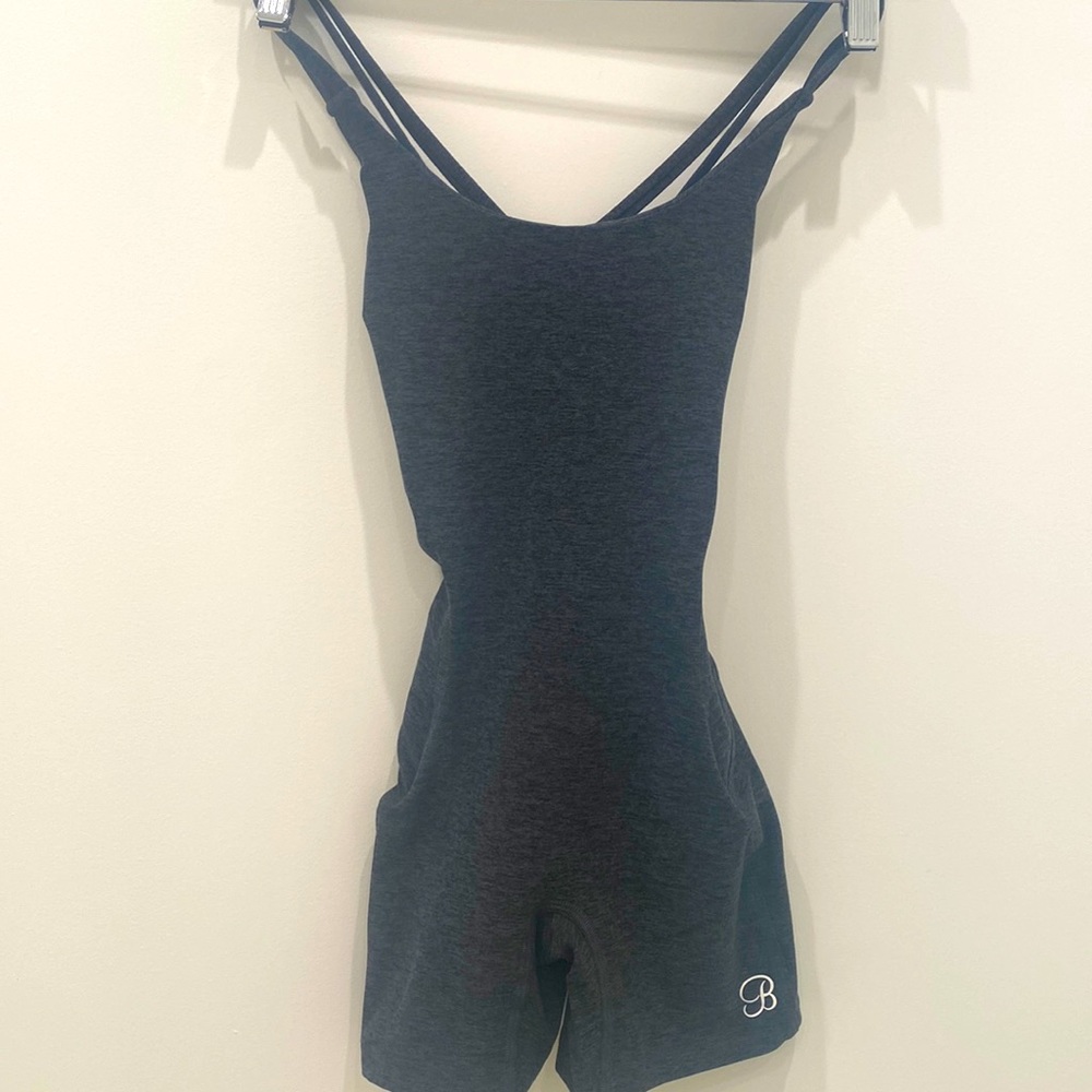 Sculpted Body Suit (Charcoal) in excellent condition!!
